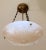 2000 - 2009 Alabaster Dish Ceiling Light From Charles Edwards, 28.5" Drop For Sale - Image 5 of 5