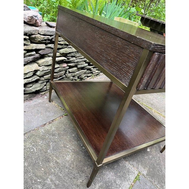 Mid Century Style Side Table / Night Stand - Bernhardt For Sale - Image 10 of 11