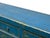 Distressed Bright Blue Oriental Sideboard Credenza Console Table Cabinet For Sale - Image 17 of 18