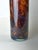 Glass Mdina Glass Bottle Vase in Amber Tortoiseshell by Michael Harris, 1970s For Sale - Image 7 of 10