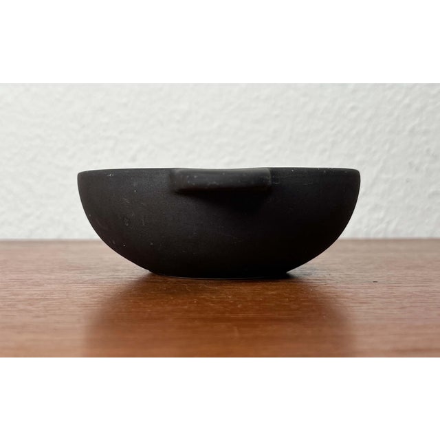Vintage Danish Blue Ceramic Candleholder from Stelton For Sale - Image 6 of 18