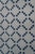 VTG Blue & White Geometric Greek Key Cotton Flatweave Kilim Area Rug Carpet 6x9' For Sale - Image 4 of 8