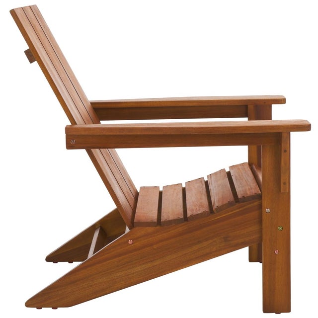 Alton Adirondack Chair, Teak For Sale - Image 9 of 11