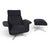 Mid-Century Modern Siesta 62 Lounge Chair with Ottoman by Jacques Brule for Kaufeld, 1960s, Set of 2 For Sale - Image 3 of 18