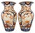 Large Antique Japanese Imari Vases, 1900s, Set of 2 For Sale