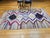 Late 20th Century Vintage Moroccan Boucherouite Tribal Kilim, Handwoven Geometric Pattern, Ivory, 5’ X 9’ For Sale - Image 5 of 10