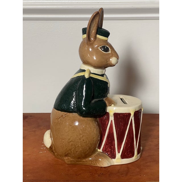 Traditional Royal Doulton Ceramic Bunny Piggy Bank, 1967 For Sale - Image 3 of 10