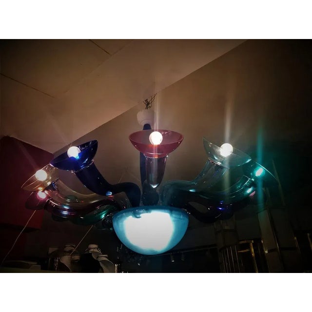 Ve Art Murano Ceiling Lamp by Annesto Gismondi for Artemide, 1990s For Sale - Image 6 of 18