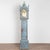 Early 19th Century Swedish Blue Painted Pine Grandfather Clock For Sale - Image 4 of 14