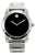Movado Vizio 34mm 0605808 Black Onyx Stainless Steel Quartz Watch For Sale