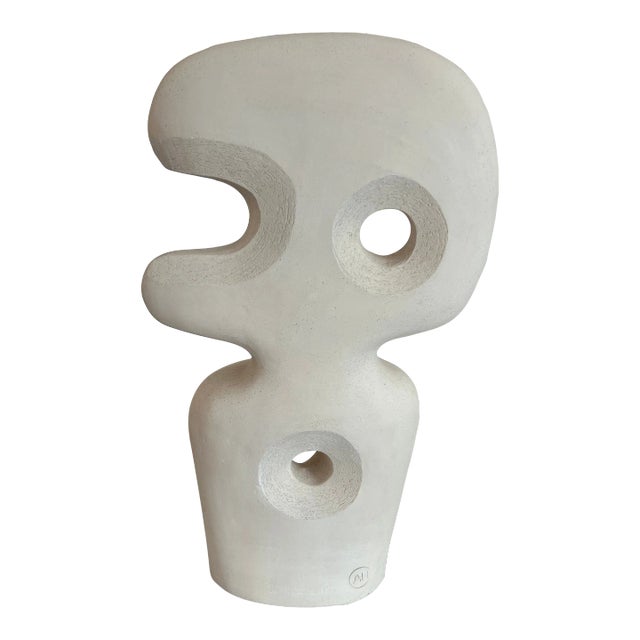 "Nzuri" Original Minimalist Abstract Sculpture by Aude Herledan For Sale