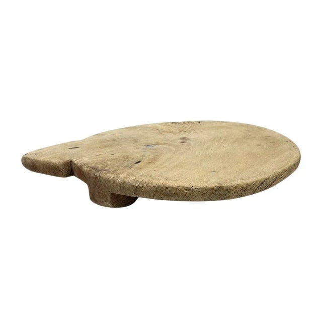 Farmhouse Vintage Indian Chapati Board For Sale - Image 3 of 5