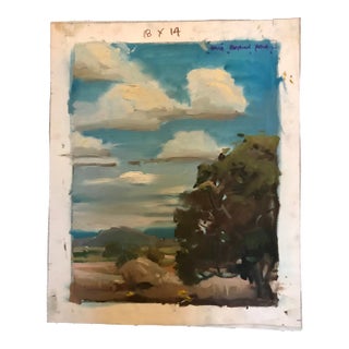 Gorgeous Western Skies Original Oil Painting For Sale