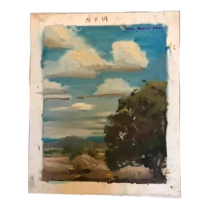 Gorgeous Western Skies Original Oil Painting