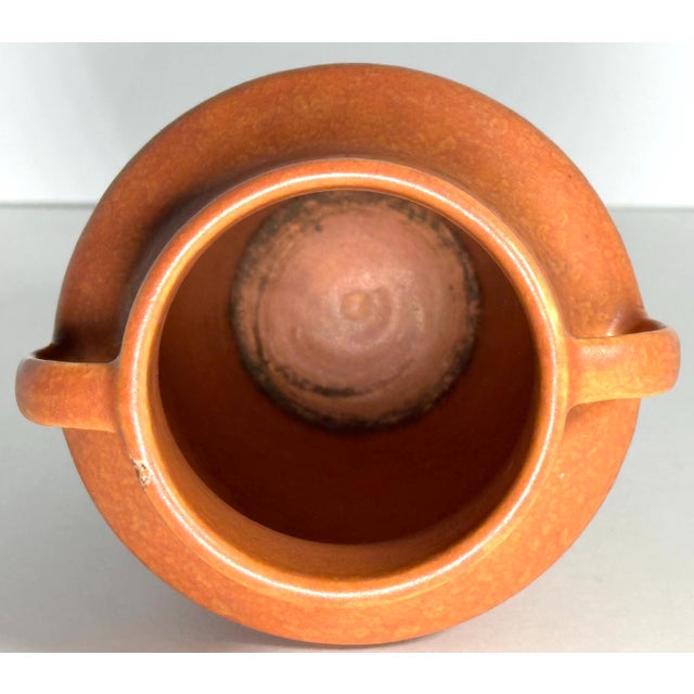 Ceramic Roseville Windsor Vase 546-6: Art Deco Pottery, c. 1930s For Sale - Image 7 of 10