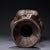 Vintage Solid Copper Lotus Censer, High Relief Carved & Silver Washed Stemmed Incense Burner For Sale - Image 10 of 10