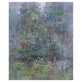 Janis Zingitis, It's Raining Like in the Midsummer, 2017, Mixed Media on Canvas For Sale