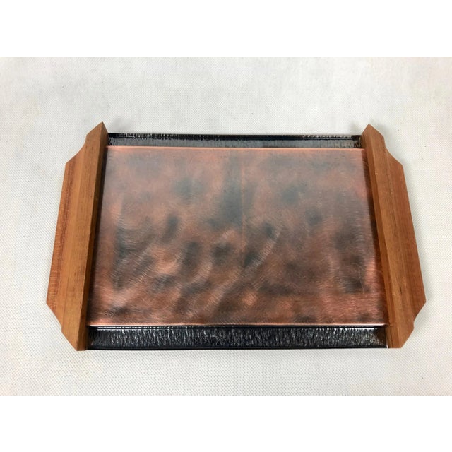 Copper Tea Set by Schott & Gen Mainz, 1970s, Set of 7 For Sale - Image 8 of 11