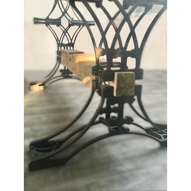 Contemporary Designed by Alexander Shaw, the Spans Dining Table For Sale - Image 3 of 11