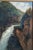 Early 20th Century Continental European Landscape Painting of Gollinger Waterfall Austria For Sale - Image 4 of 16