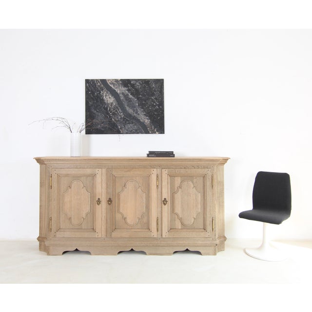 Vintage Oak and Poplar Sideboard, 1930s For Sale - Image 4 of 18