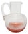 Art Nouveau Cranberry Glass Jug, United Kingdom, 1900s For Sale