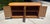 Gold 1970s Vintage Split Reed Rattan and Faux Bamboo Credenza, Sideboard, Console, Buffet For Sale - Image 8 of 12