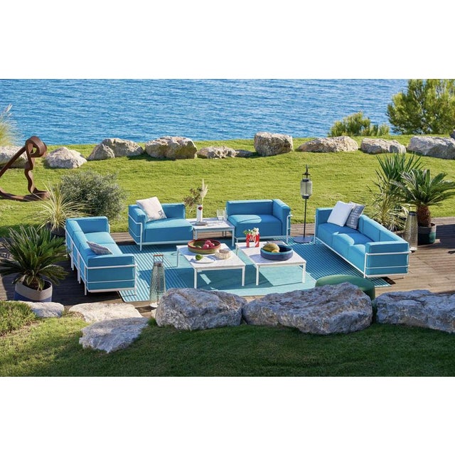 3 Faueuil Grand Confort Méridienne Outdoor Armchair by Le Corbusier for Cassina For Sale - Image 6 of 9