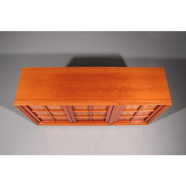 1970s Italian Brutalist Sideboard by Caccia Alla Volpe for Linea Arredo, 1970 For Sale - Image 5 of 15