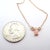 Pink Chaumet Rose Gold Attrape-Moi Diamond Pink Opal Necklace For Sale - Image 8 of 13