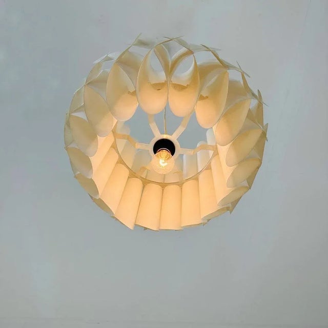 Butterfly Pendant Lamp by Lars Schiøler for Hoyrup Denmark For Sale - Image 6 of 11