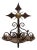 Early 19th Century Colonial Wrought Iron Cross For Sale