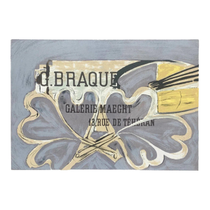 Braque Lithograph 4 Galerie Maeght Art in Posters