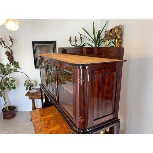 Art Nouveau Credenza Bookcase For Sale - Image 15 of 18