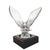 Late 20th Century Late 20th Century Waterford Crystal Bald Eagle Figurine Sculpture, Ireland For Sale - Image 5 of 14