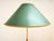 Wooden Floor Lamp with Glass Top and Lampshade For Sale - Image 6 of 18