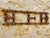 Brown Vintage Wall Mount Coat Rack with Swivel Arms, 1890s For Sale - Image 8 of 18