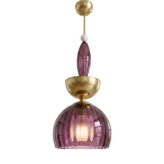 Pendant Lamp in Murano Glass, 1980s For Sale