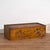 Antique Chinese Ochre Colored Box with Painted Lotus Flowers, 1900s For Sale - Image 9 of 9