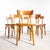 Honey Colour Bentwood Single Bar Dining Chairs from Baumann, 1950s, Set of 6 For Sale - Image 10 of 10
