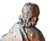 Wood Antique Wooden Statue, 1600s For Sale - Image 7 of 11