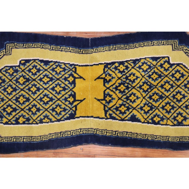Tibetan Horse Cover Textile Rug, Early 20th Century - 2'1" x 4'9" For Sale In New York - Image 6 of 6