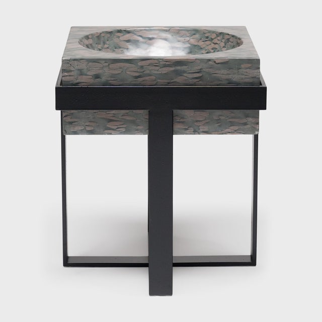 Chinese Zhenzhu Basin Side Table For Sale - Image 4 of 4