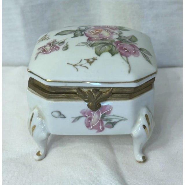 Early 20th Century Porcelain Dresser Box For Sale - Image 4 of 8
