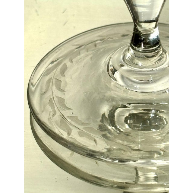 Water or Wine Glass from Baccarat, Early-Mid 19th Century For Sale - Image 3 of 11