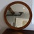 Wood Scandinavian Glass and Teak Mirror, 1960s For Sale - Image 7 of 15