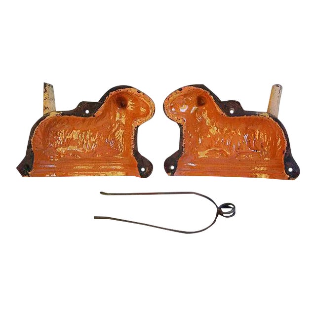 Antique French Alsatian Lamb Cake Mold Chairish