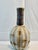 Tall Art Glass Vase With Melon Ribbing, Gilt and Enamel Opal Glass Attributed to Harrach, 1880s-1920's. For Sale - Image 11 of 15