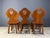 Vintage Brutalist Heart-Shaped Chairs, 1960s, Set of 6 For Sale - Image 6 of 11