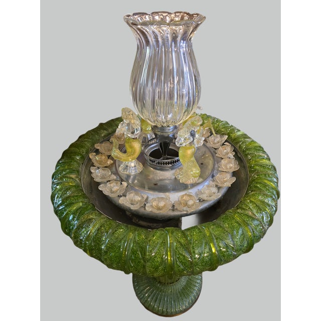 Large Murano Glass Light Fountain, Italy, 1950s For Sale - Image 4 of 13